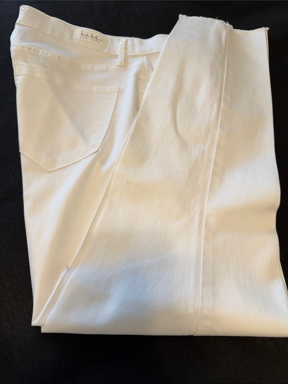 Nicole Miller White Denim Jeans